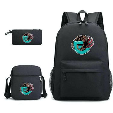 Imagem de Conjunto de mochilas escolares Basketball Star Memphis Grizzlies, 3 unidades