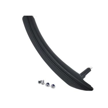 Imagem de Esquerda direita interior do carro porta do passageiro puxador de couro conjunto Compatível com bmw série 5 e60 e61 2006 2007 2008 2009 2010 lhd rhd(Rear Right)