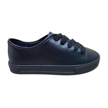 Imagem de Tenis Molekinha Napa Sardenha Neo 2524449 - Infantil - Moleca, Preto, 