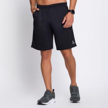 Imagem de Bermuda Selene Dry Fit Com Bolso 25110.002, Preto, P