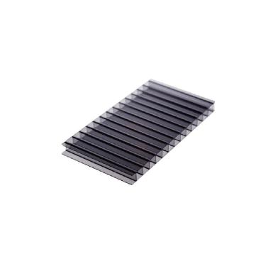 Imagem de Chapa De Policarbonato Alveolar Fume 6mm - 2,10m X 2,00m - Importado