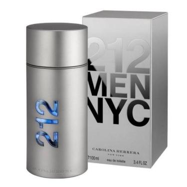Imagem de Perfume Masculino 212 Men Nyc Eau de Toilette Floral Amadeirada 50ML Carolina Herrera