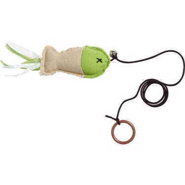 Imagem de Brinquedo Pelúcia Home Pet Peixinho com Barbante para Gatos - Tam. Único