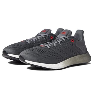 Imagem de adidas Pureboost 21 Grey/Grey/Vivid Red 1 11.5 D (M)