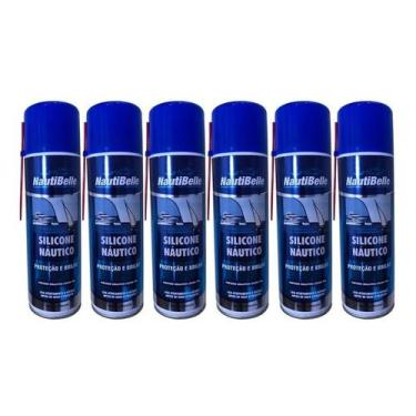 Imagem de Silicone Náutico Nautibelle Spray 300 Ml Lancha Barc C/ 6 Un