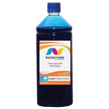 Imagem de Refil de Tinta Tankfull Para Cartucho HP 933 Cyan - Impressoras HP 761
