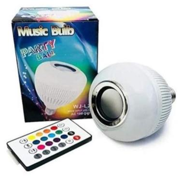 Imagem de Lampada Led Rgb Musical Bluetooth - Wj