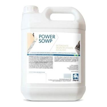 Imagem de Power Sowp Detergente Alcalino Pisos Toldos Guarda Sol Cadeira - perol