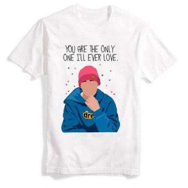 Imagem de camisetas poliéster branca The Bieber's tumblr - loja dinka, P