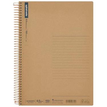 Imagem de Maruman Caderno N236OHFS, caderno anel, B5, régua horizontal, 0,26 polegadas (6,5 mm), capacidade básica, 150 folhas
