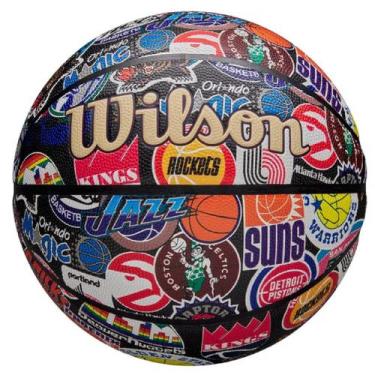 Imagem de Bola De Basquete Wilson Nba All Team Retro 7