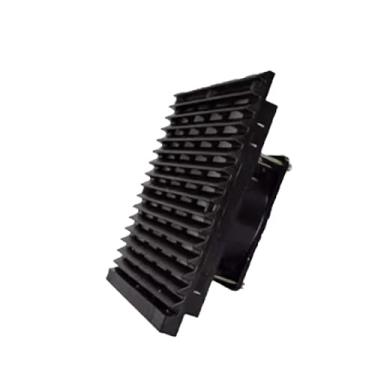 Imagem de Ventilador com filtro de poeira para ventilação de gabinete de controle de gabinete para abertura AS12025A2L5B4 175 * 175 mm 220 V novo