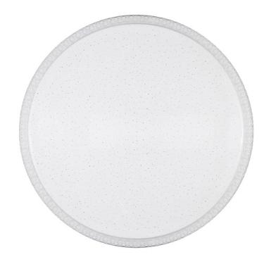 Imagem de Plafon LED Cristal Brilho Plástico 3 Cores Luminária Redondo De Teto Q