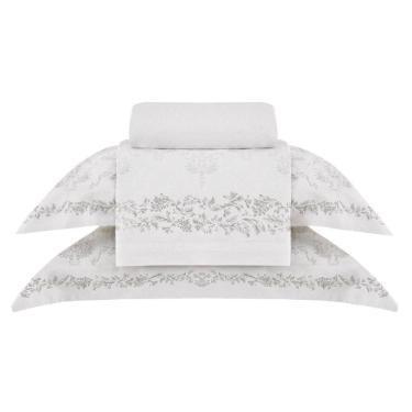 Imagem de Jogo de Cama Majestic Gran Percal 200 Fios - Casal - 4 Peças - Buddemeyer