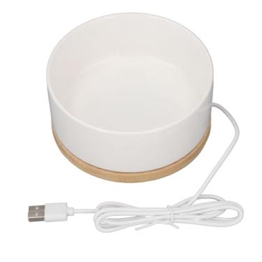 Imagem de Grande Bacia de água Aquecida, Tigela Térmica Inteligente de Aquecimento Automático para Cães Gatos Mantém Animais de Estimação Hidratados e Confortáveis ​​em Tempo Frio