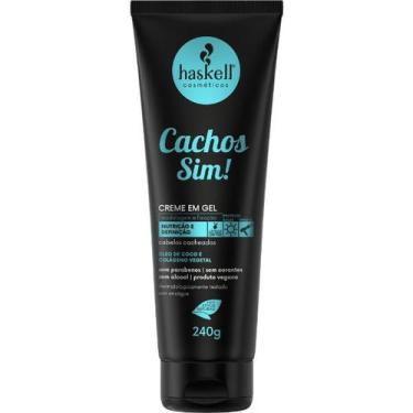 Imagem de Creme Gel Cachos Sim! 240ml  Definição e Fixação Inteligente para Cabe
