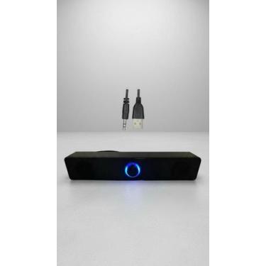 Imagem de Caixa de Som Plug & Play P2 USB Preto - Congratulations Store