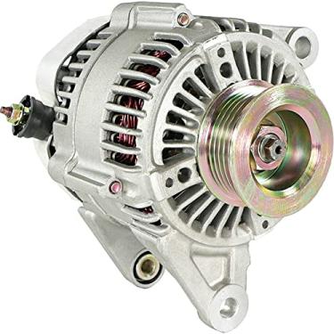 Imagem de DB Electrical Alternador AND0252 compatível com/substituição para Jeep TJ, Wrangler 4.0L 4.0 2000 00 / 56041565AA / 121000-3730/12 Volt, rotação CW, 81 AMP