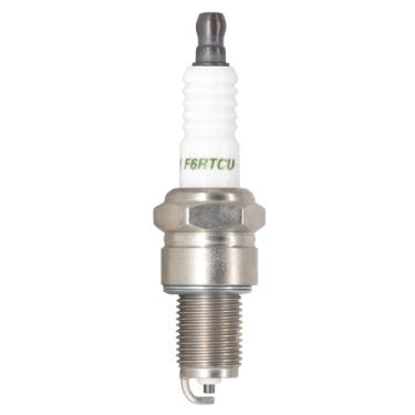 Imagem de TORCH Vela de ignição F6RTCU em forma de U para N GK 7822/BPR6ES, para Bosch 995/WR6DC 7900/WR7DC, para Cham Pion RN9YC RN10YC, para DENSO W20EPR-U, MTD 951-10292 751-10292 Torch Motor Motor Motor 131-039