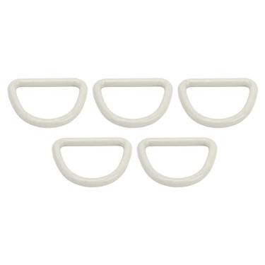 Imagem de Âncora de Amarração do Anel D, Anel D Portátil Resistente Ao Desgaste Segurança Resistente 5 Peças Durável para Caiaque para Canoa Bote Inflável (Cinza)