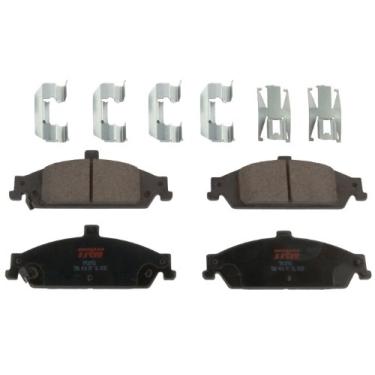 Imagem de TRW Conjunto de pastilhas de freio a disco TPC0752 para Pontiac Grand Am: 1999-2005 e outras aplicações Frontal