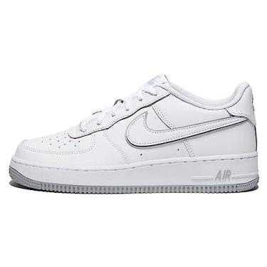 Imagem de Nike Tênis infantil Air Force 1, Branco/cinza lobo/branco, 20