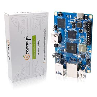 Imagem de Orange Pi 3 LTS 2GB LPDDR3 Allwinner H6 Flash 4-Core 64 Bit com 8GB de Flash eMMC Computador de Placa Única, Suporte WiFi Dual-Band e Bluetooth (Pi 3 LTS)