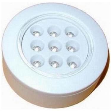 Imagem de Mini Luminária Redonda Em Led 12V De Embutir Para Interior Em Plástico