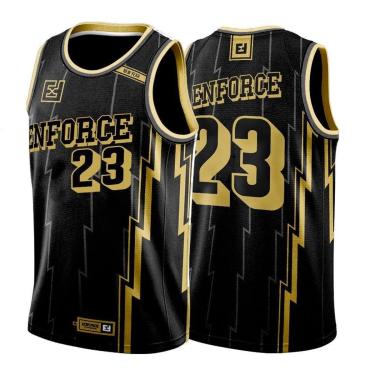 Imagem de Camisa Regata Basquete/Basqueteira - TAM M - Enforce Fitness-Unissex