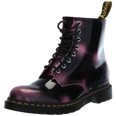 Imagem de Dr. Martens Bota moderna unissex 1460 Arcadia, rosa, 12 Women/11 Men