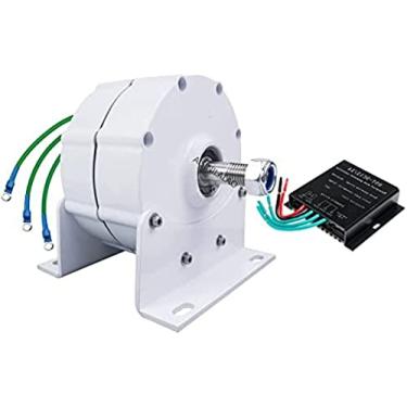 Imagem de Alternador permanente de 3 fases, 12000w, 110v/220v, gerador de motor elétrico de ímã permanente, alternador diy, motor de ímã permanente ac, 48 v