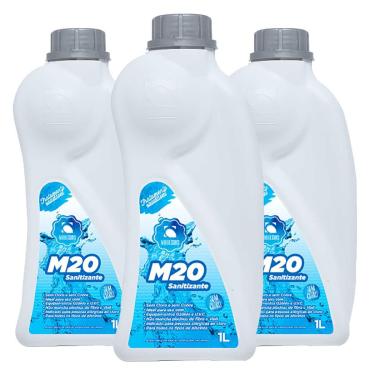 Imagem de M20 Sanitizante Maresias para Piscina Spa Ofurô - Kit c/ 3 Litros