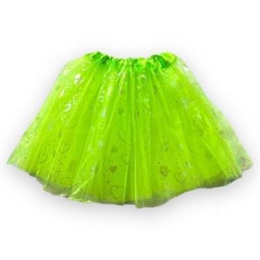 Imagem de Saia De Tule Tutu Adulto Fantasia Brilho Acessório Carnaval-Feminino