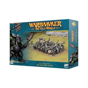 Imagem de Warhammer Old World - ORC & Goblin Tribes - Black ORC Mob, 44-06