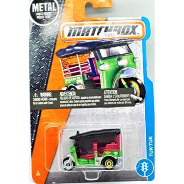 Imagem de Matchbox 2017 MBX City Tuk-Tuk Thailand Taxi 6/125, Green