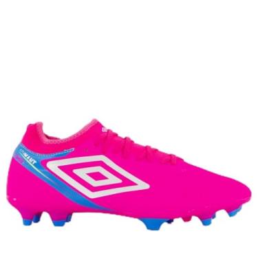 Imagem de Chuteira Umbro Adamant Top Speed Premier Campo Rosa 43