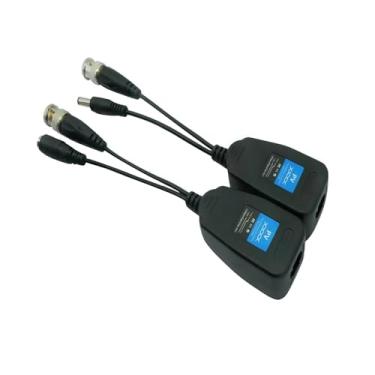 Imagem de Câmera de segurança analógica CCTV HDTVI/CVI/AHD/CVBS BNIB BNC para transceptor RJ45, 2 peças