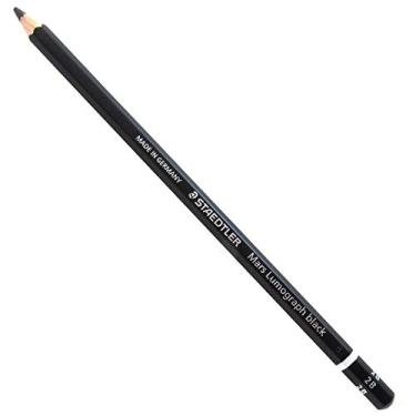Imagem de Lápis Preto, Staedtler, 100B-2B, Lumograph Black 2B