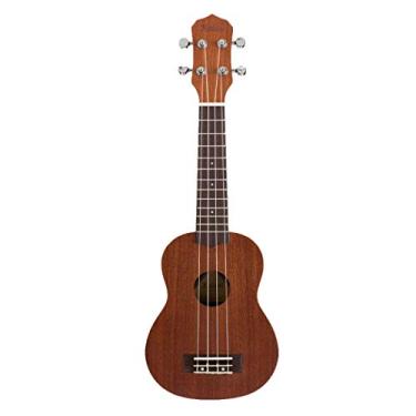 Imagem de UKULELE SOPRANO 21 TRIBES SERIES KAL 200 ST C/BAG KALANI TABACO SAPELE