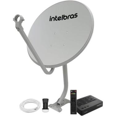 Imagem de Receptor Digital de TV Via Satélite SAT 800 Preto Intelbras