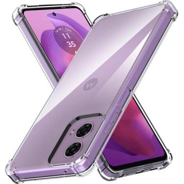 Imagem de Capa Capinha Air Anti Impacto Para Motorola Moto G24 Clear - Danet, Tr