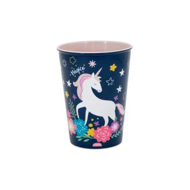 Imagem de Copo Infantil de Plástico 320 ml Personagens Heróis e Princesas - Plas