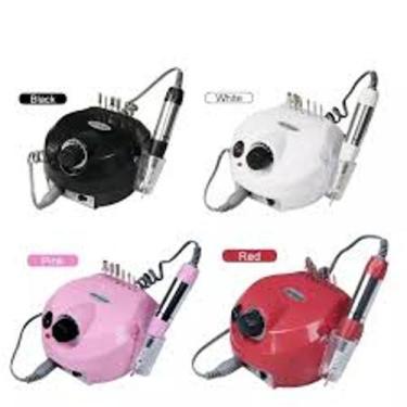 Imagem de lixa Lixadeira Eletrica Pedal Motor Porquinho Unha Profissional Bivolt