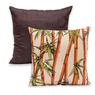 Imagem de Kit 2 Capas de Almofada c/ Zíper 40x40cm Gorgurinho - RAFALORO, BAMBU 