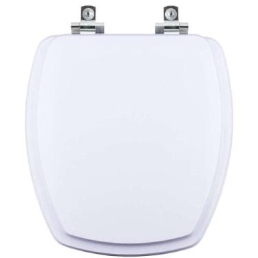 Imagem de Assento Sanitário Soft Close Perola Branco para vaso Pettra - Pontto L