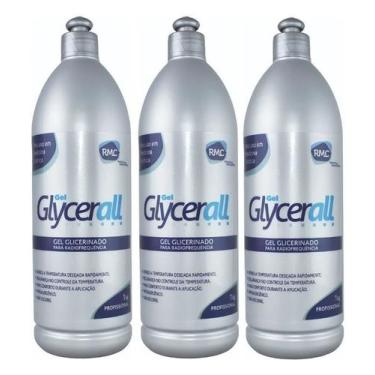 Imagem de Glycerall 1kg Rmc Gel Para Radiofrequência - Kit com 3