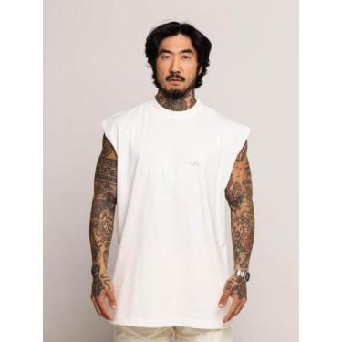Imagem de Regata Oversized Thpe Premium  - Thpe Store, Off whte, GG