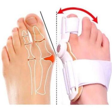 Imagem de Órtese Tala Correção Separador Dedo Cíclico Joanete Polegar - SHOP ALT