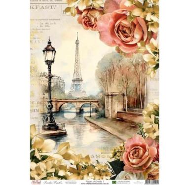 Imagem de Papel de Seda Arte Fácil Torre Eiffel - SE-01