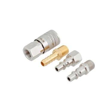 Imagem de Kit Engate Rápido Para Mangueira de Ar Com 4 Pçs Rosca 1/4 Npt - Mtx, 